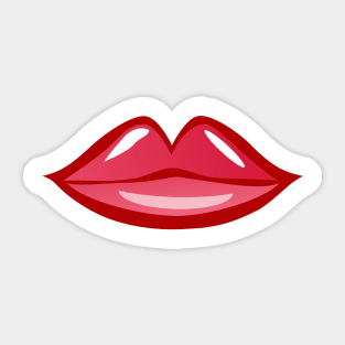 Kiss my sexy lips Sticker